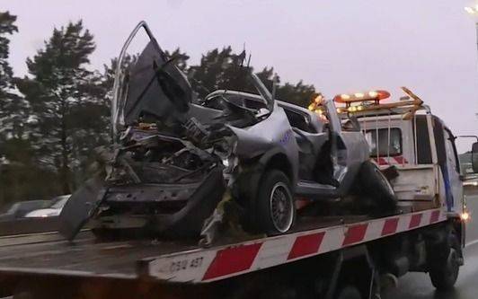 Choque en la Autopista Buenos Aires-La Plata