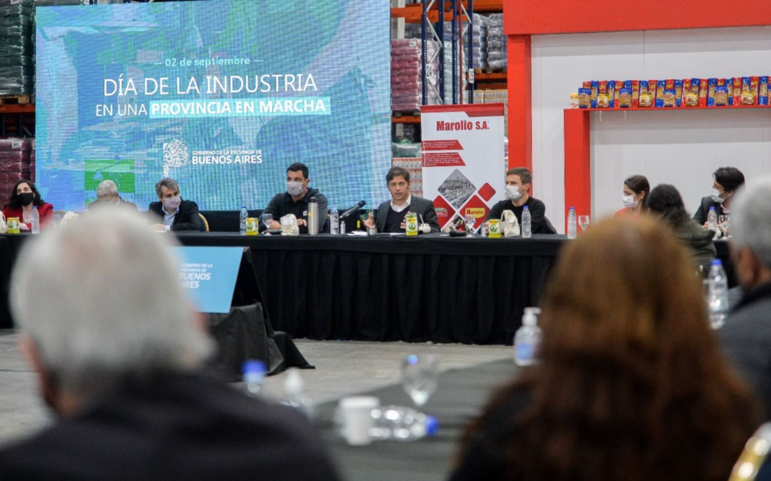 Kicillof aseguró que la industria "empieza a recuperarse tras la desidia del Gobierno anterior"