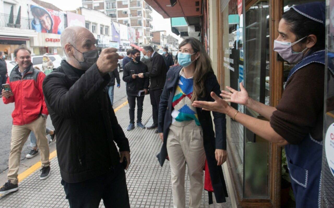 Larreta apoyó a los candidatos de Santilli en San Isidro