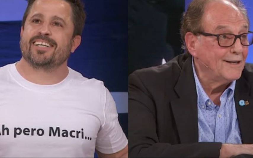 Martín Tetaz y Carlos Heller tuvieron un fuerte cruce en vivo: "Ah pero Macri..."