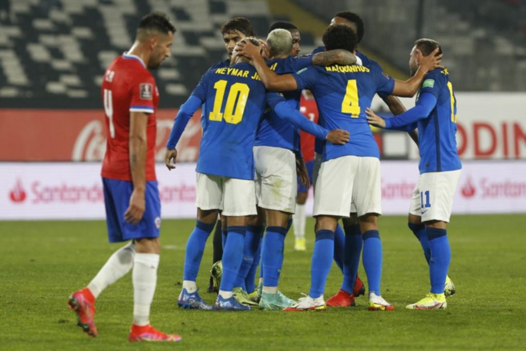 Brasil ganó en Chile: puntaje ideal en Eliminatorias