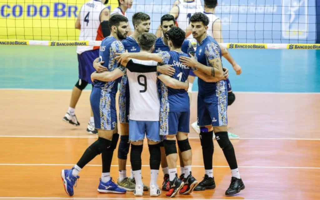 Vóleibol: Argentina le ganó 3-1 a Chile en el Sudamericano y se clasificó al Mundial de Rusia 2022