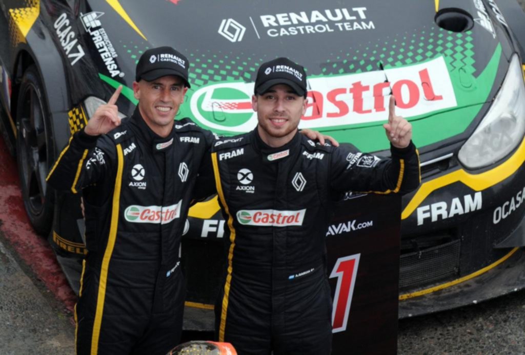 La dupla Pernía/García logró el primer lugar en pista húmeda