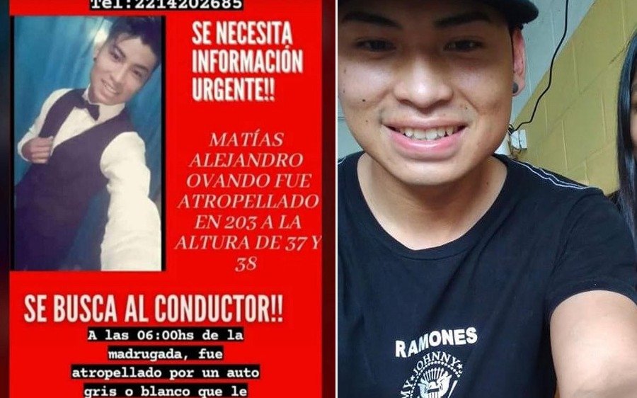 Un joven murió en Lisandro Olmos tras ser embestido por un auto: el conductor se fugó y su familia pide justicia