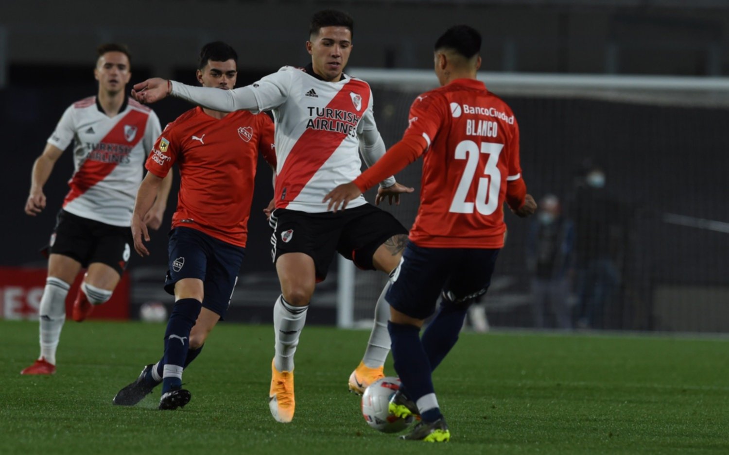 River igualó 1 a 1 frente a Independiente en el Monumental