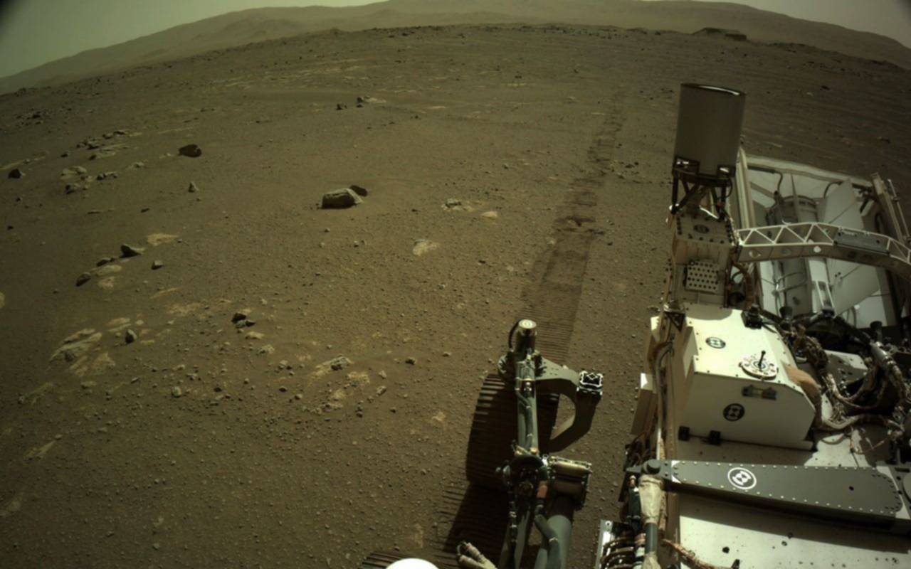 La NASA logró tomar la primera muestra de una roca en Marte con su robot