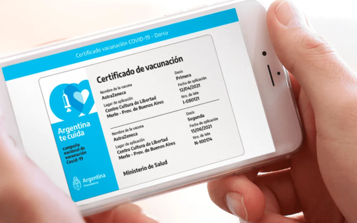 La credencial digital Mi Argentina funcionará como pasaporte sanitario internacional: así se descarga
