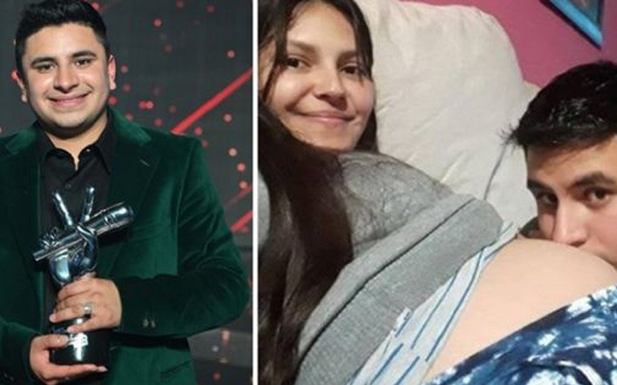 ¡Hermosa foto! A pocas horas de ganar La Voz Argentina, nació el hijo de Francisco Benítez