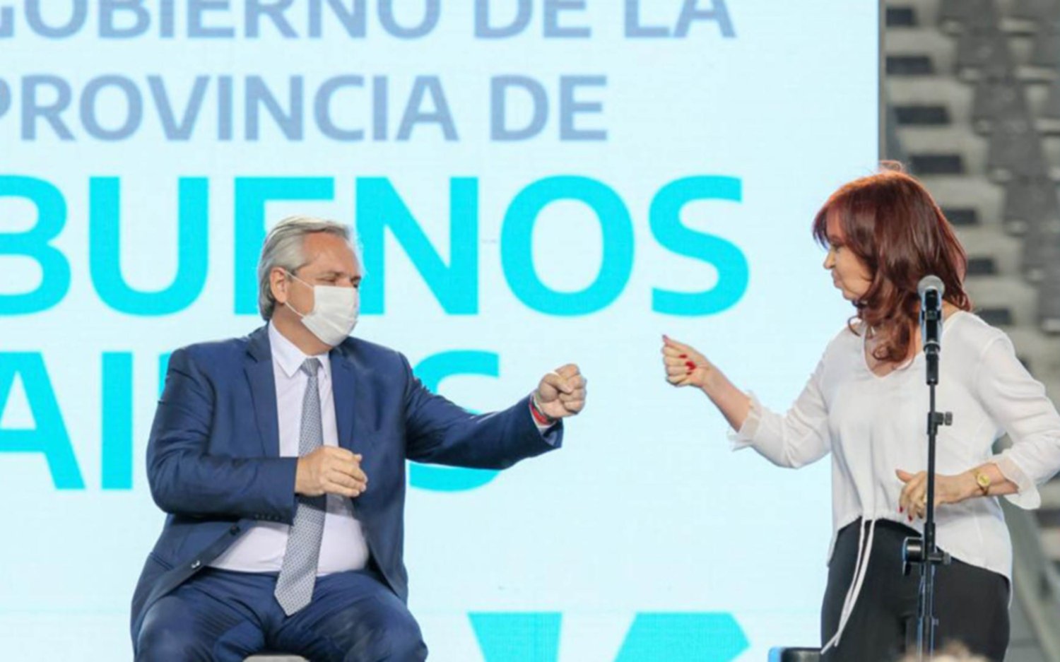 Alberto Fernández y Cristina Kirchner mudan el cierre de campaña del FdT de La Plata a Tecnópolis