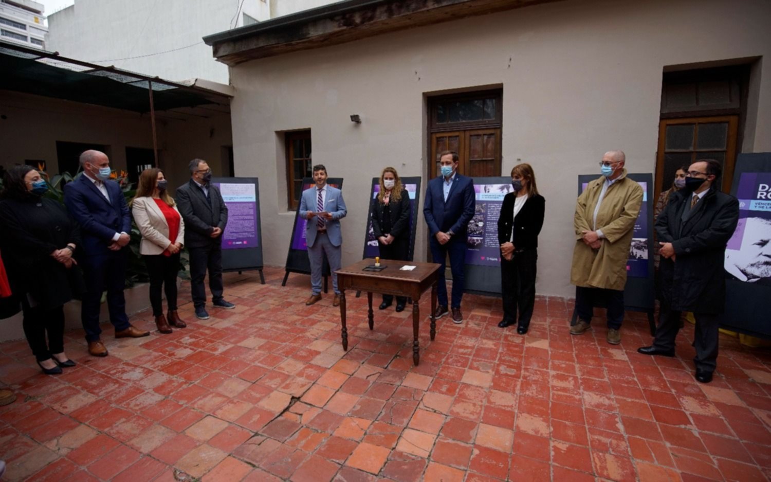 Centenario del fallecimiento de Rocha: La Plata le rindió homenajes a su fundador