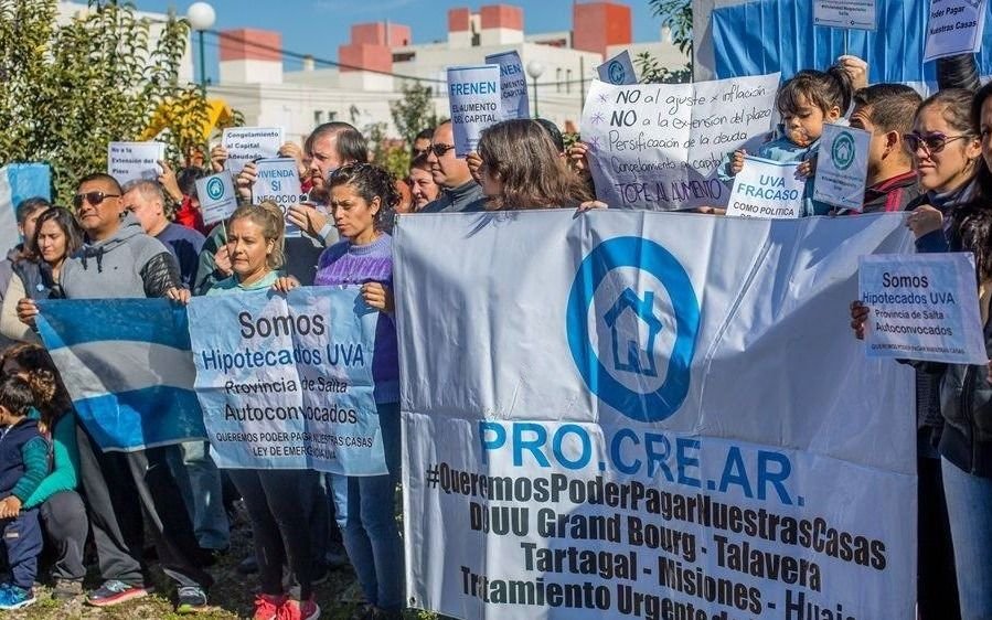 Créditos UVA: damnificados se movilizarán al Congreso: "La morosidad no deja de crecer"