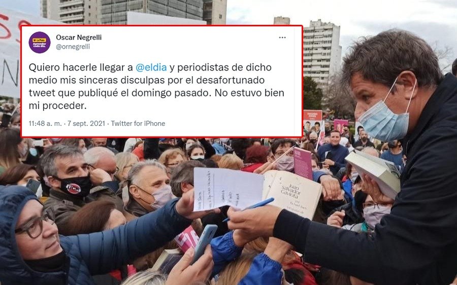 El funcionario que cuestionó una imagen de EL DIA pidió disculpas