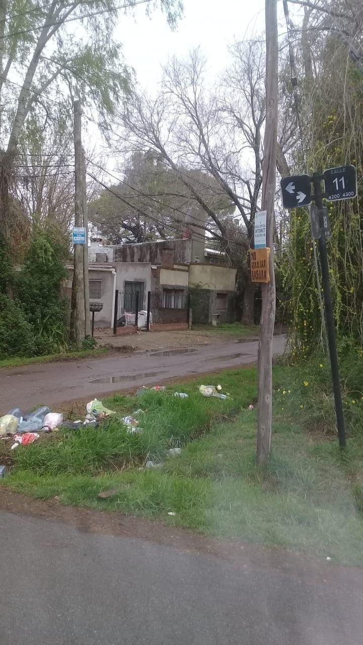 Reclamo en zona Norte por un basural