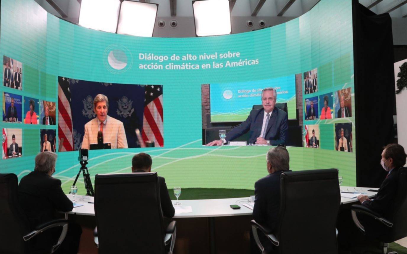 Alberto Fernández propuso ante EEUU cambiar la deuda con el FMI por "acciones climáticas"