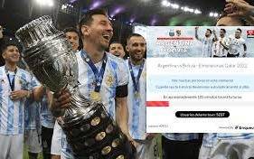 De madrugada aparecieron a la venta entradas para Argentina-Bolivia