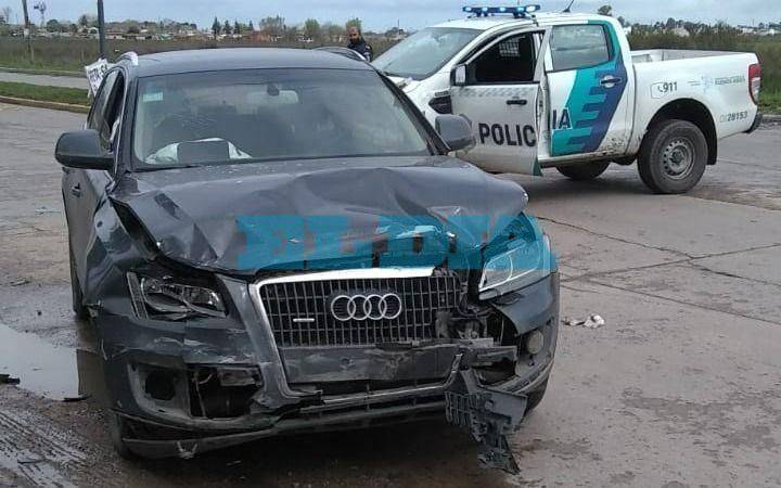 Otro fuerte choque en una esquina de La Plata en donde se reiteran los siniestros viales