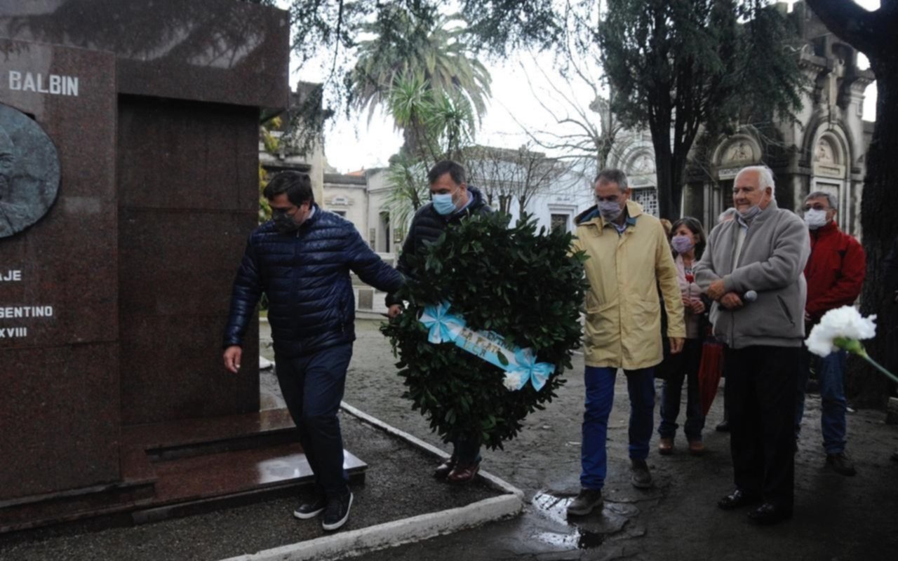 Homenaje a Balbín en el 40° aniversario del fallecimiento 