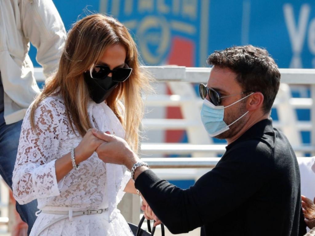 Ben Affleck y Jennifer López, juntos en Venecia