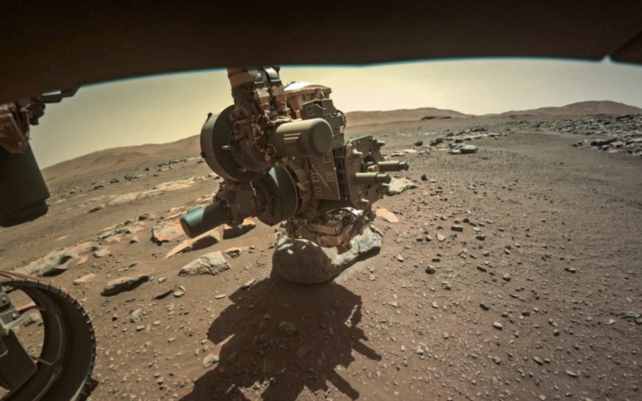 El rover de la NASA recolectó en Marte dos rocas con indicios de condiciones favorable de vida