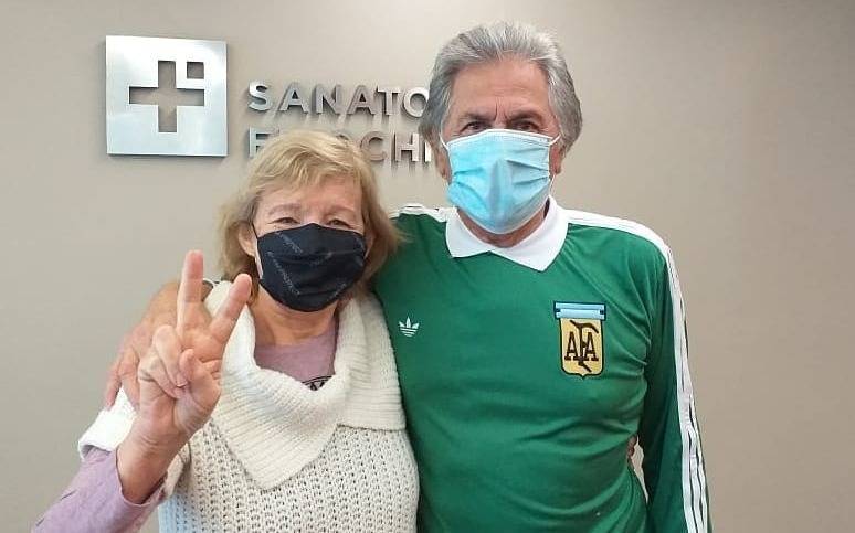 El "Pato" Fillol fue dado de alta tras recuperarse de neumonía por coronavirus