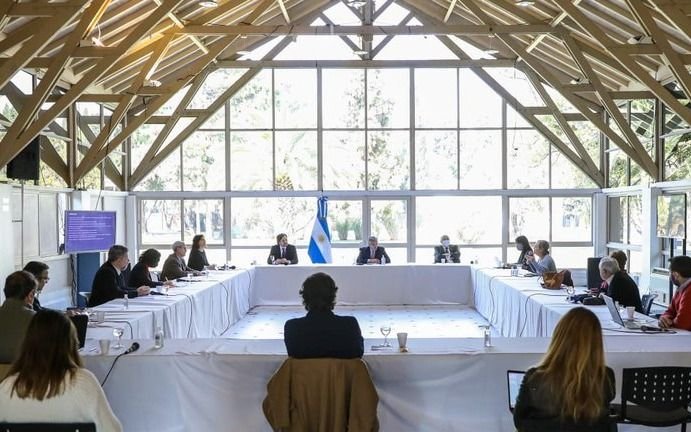 Alberto Fernández recibió en Olivos al comité de expertos