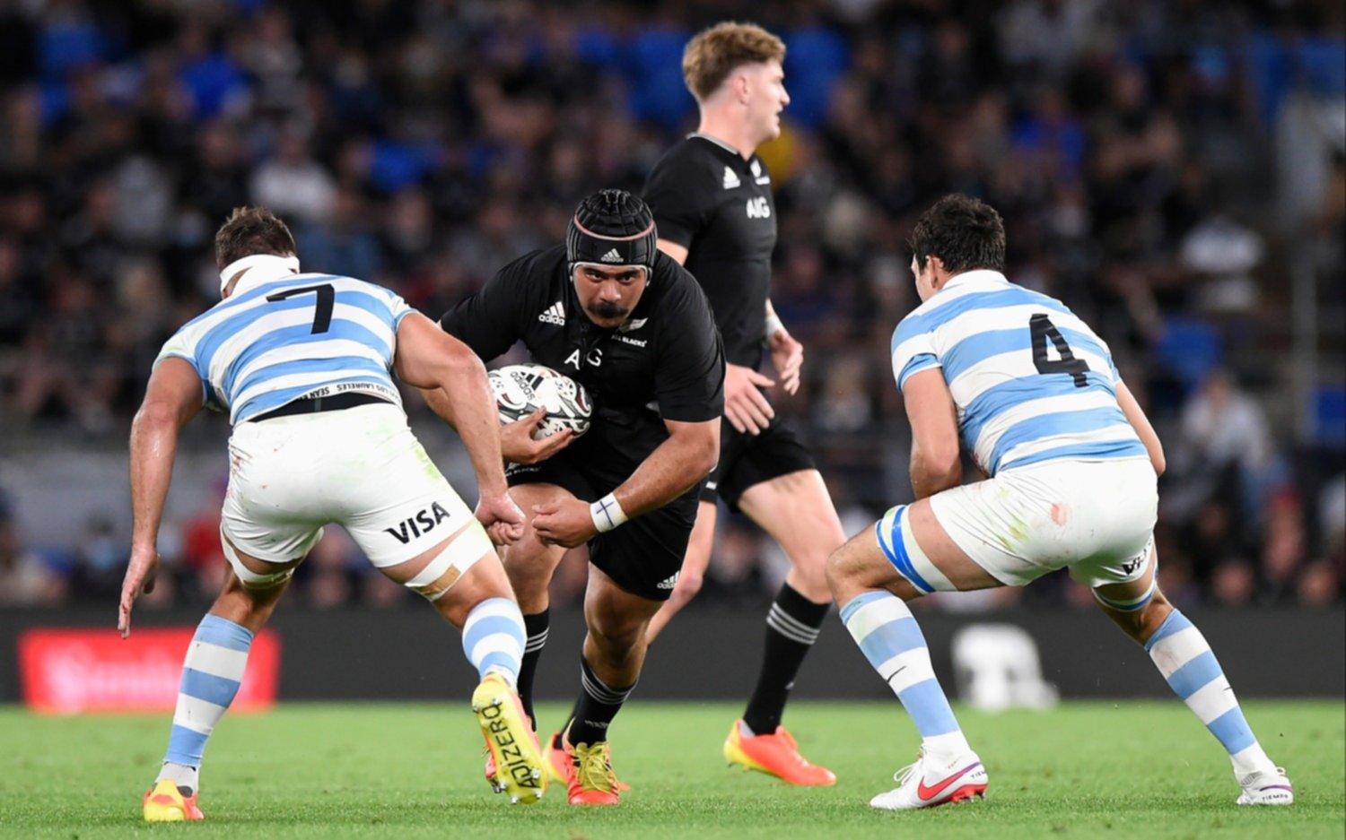 Los Pumas, sin reacción ante los All Blacks y caída por 39 a 0