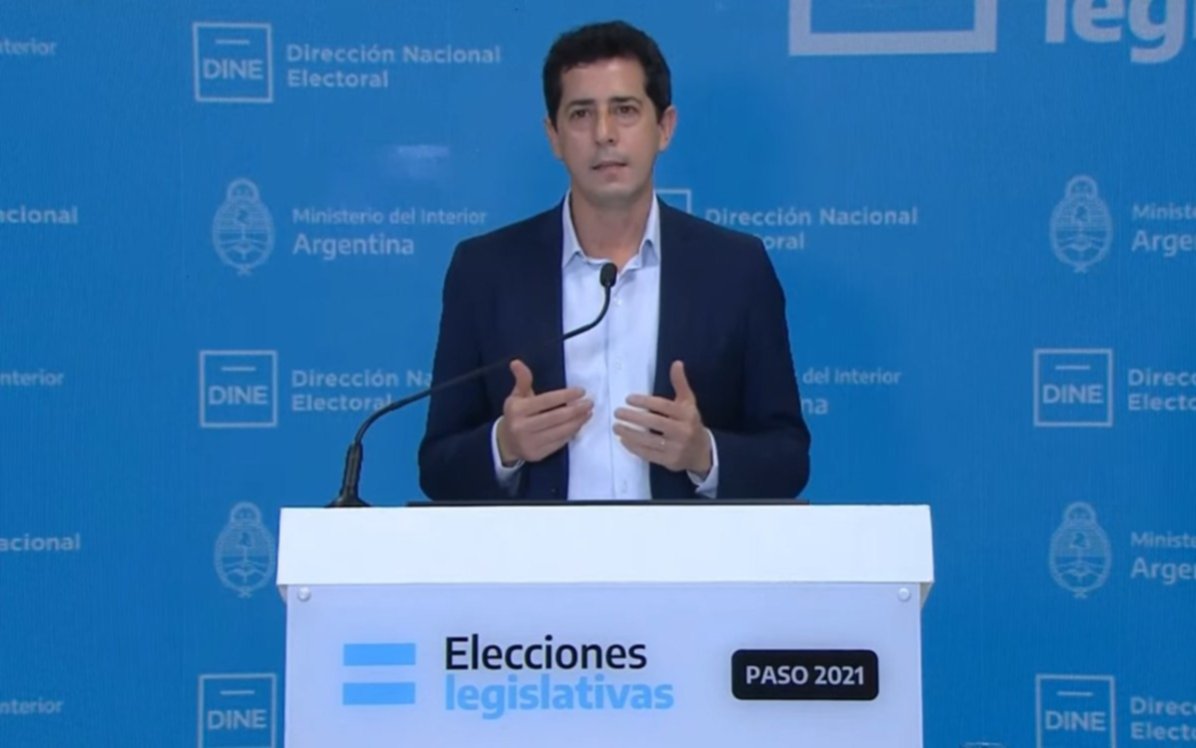 Wado de Pedro: "Tenemos un poco más del 60% de las mesas escrutadas"