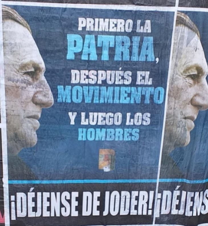 "Déjense de joder": los contundentes afiches que coparon las calles porteñas en medio de la crisis