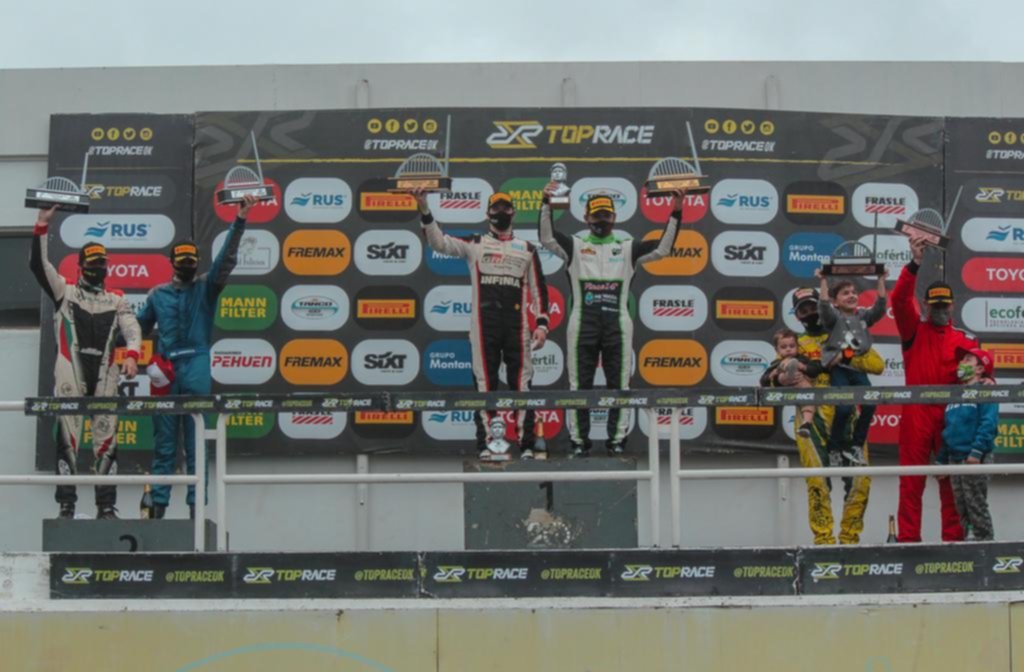 Moscardini volvió a festejar como “invitado”, en el Top Race Series
