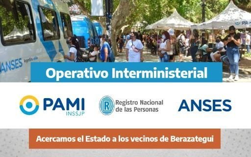 Operativos interministeriales en Berazategui