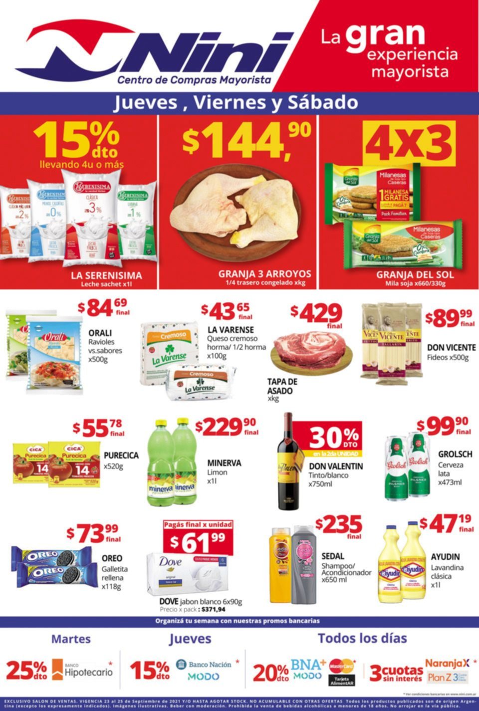Elegí comprar al mejor precio mayorista y con 15% de descuento