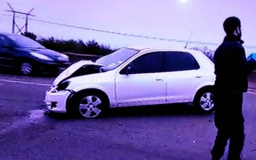 Ayer hubo demoras por choque en la Autopista