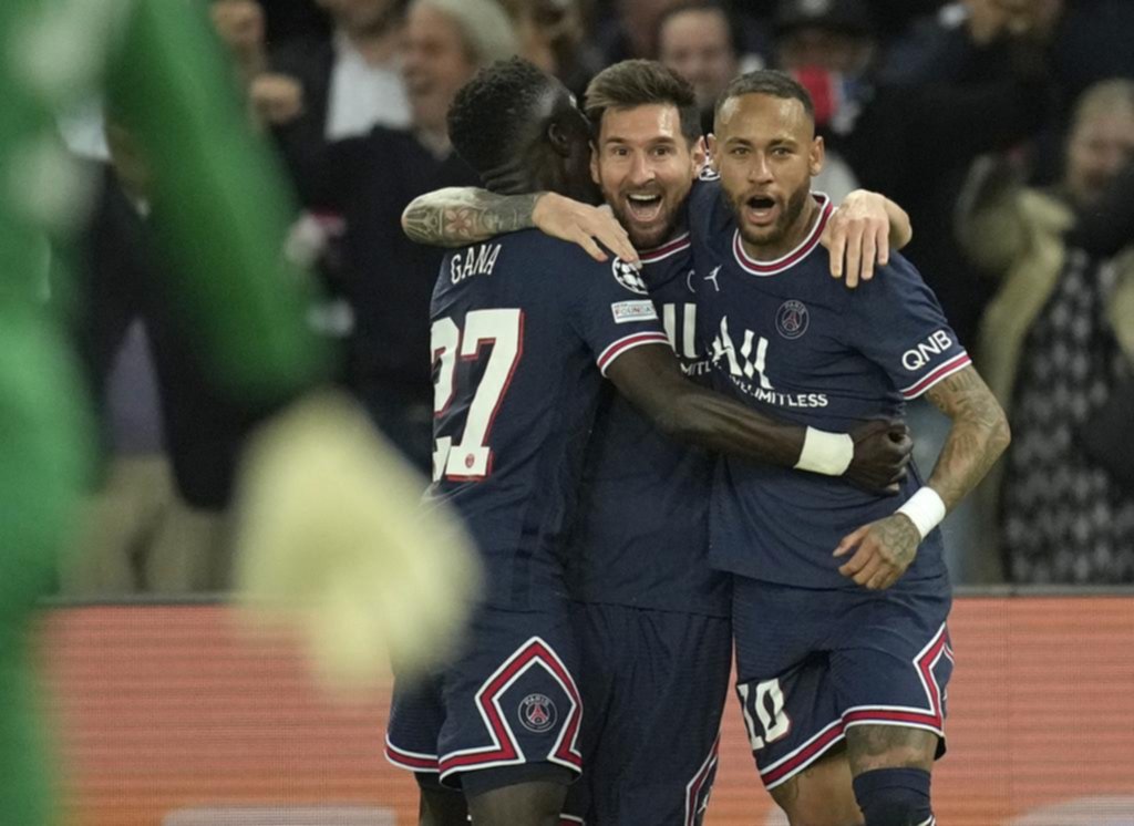 Fútbol total: gritó Messi en PSG y hasta hizo el trabajo sucio