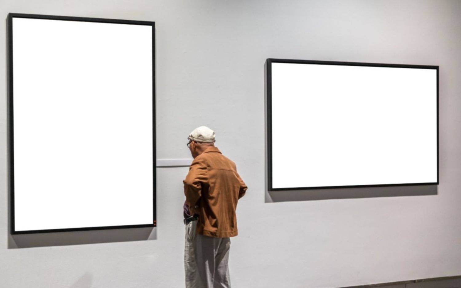 ¿Arte o estafa? Pidió plata para una obra, junto U$S 85 mil y presentó dos marcos vacíos