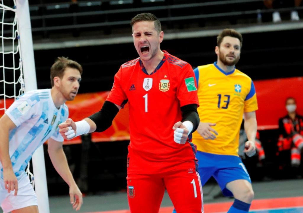 La selección de futsal, otra más que elimina a Brasil y ahora va por la gloria