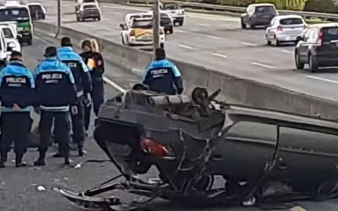 Accidente fatal en la Autopista y demoras para ir a La Plata