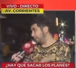 VIDEO. El hombre que quiso asesinar a Cristina Kirchner, había aparecido en dos móviles de televisión: ¿Qué dijo?
