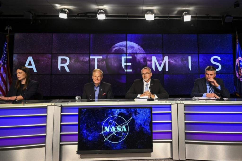La NASA canceló otra vez el lanzamiento de la misión Artemis I