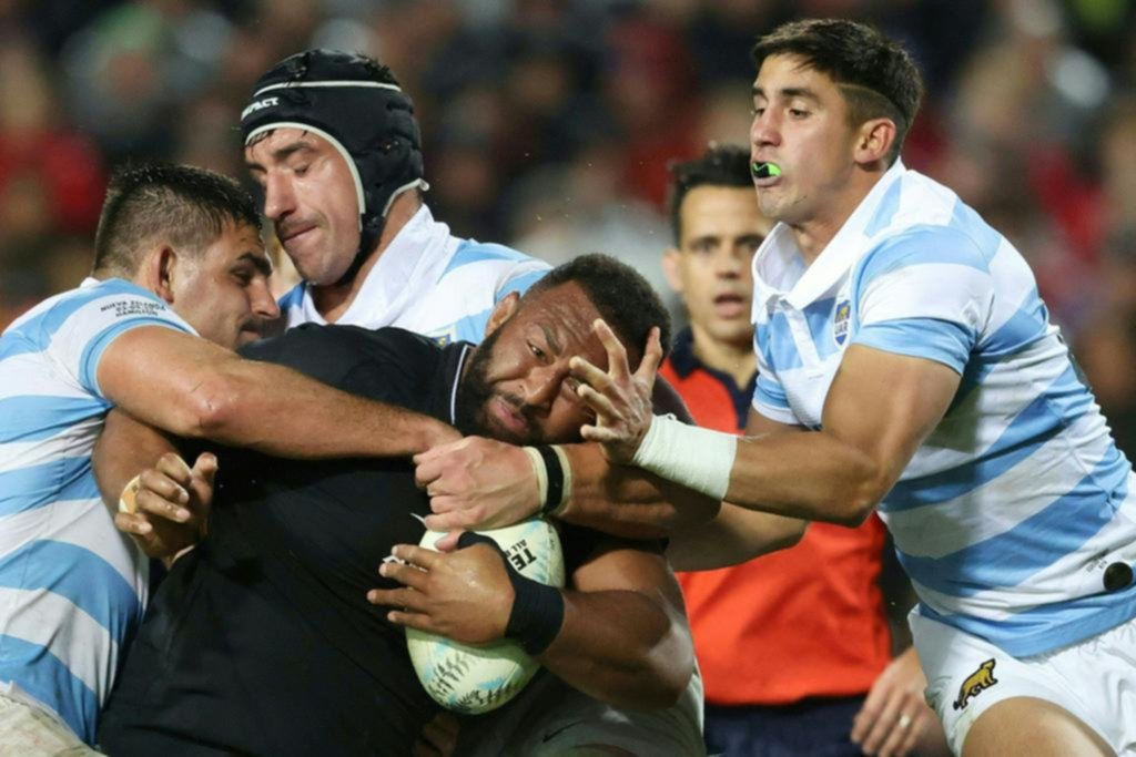 Los Pumas sufrieron una categórica caída frente a los All Blacks