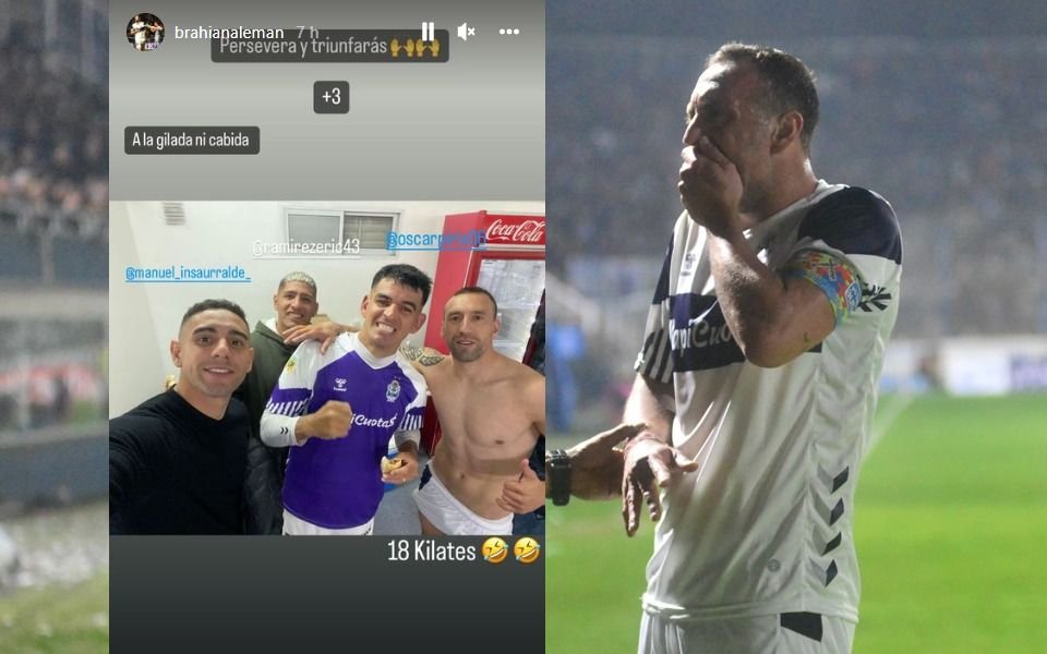 "A la gilada ni cabida": mensaje picante de Alemán tras el conflicto con Pellegrino