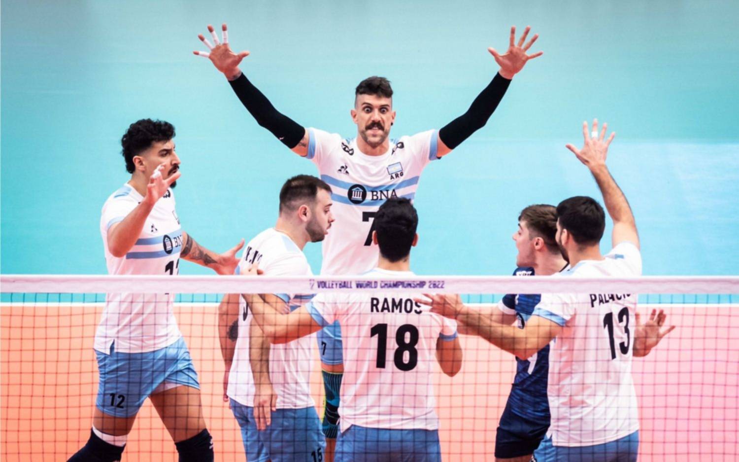 Argentina venció a Serbia y se clasificó para los cuartos de final del Mundial de Vóley