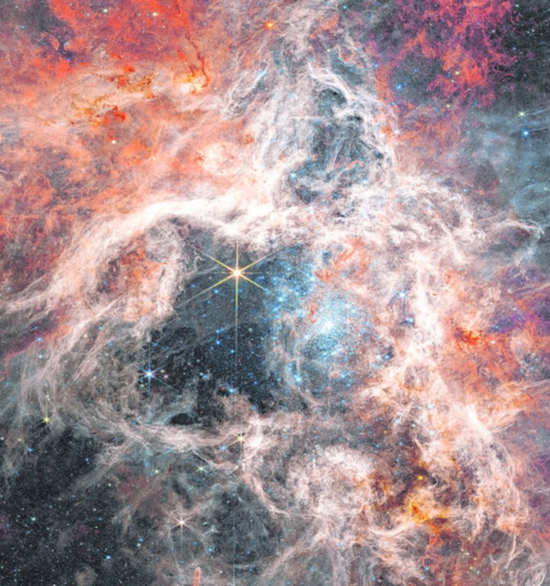 Descubren una nueva guardería de estrellas en la nebulosa de la Tarántula