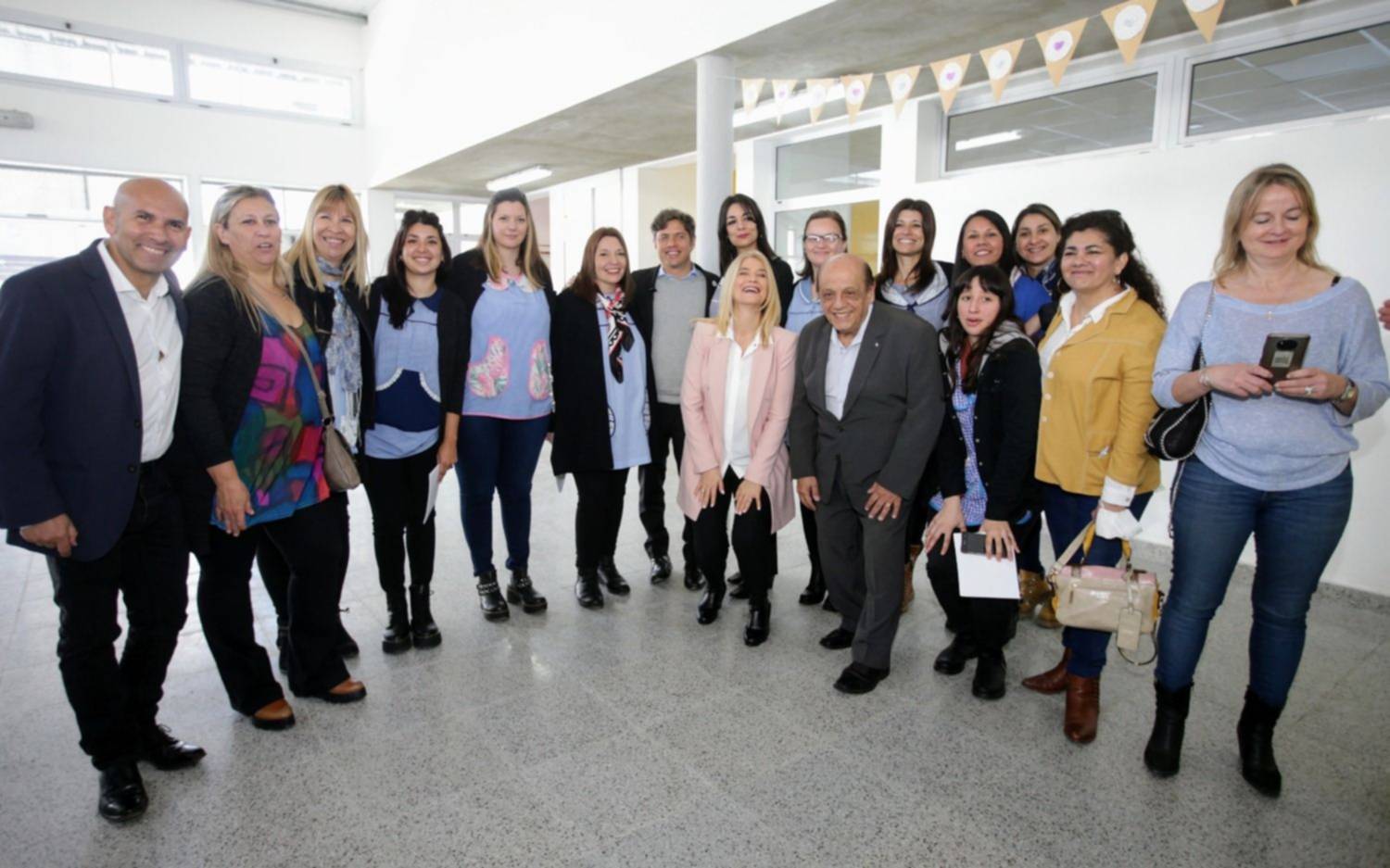 Kicillof inauguró el edificio escolar número 100 de su gestión