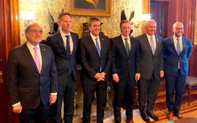 Alimentos y energía, los ejes de las reuniones de Sergio Massa en la Casa Blanca