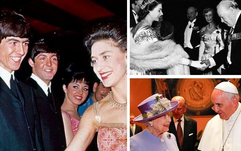 Francisco, Churchill y los Beatles: las fotos más recordadas de Isabel II