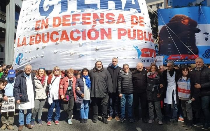 Baradel y Alesso fueron reelectos en CTERA