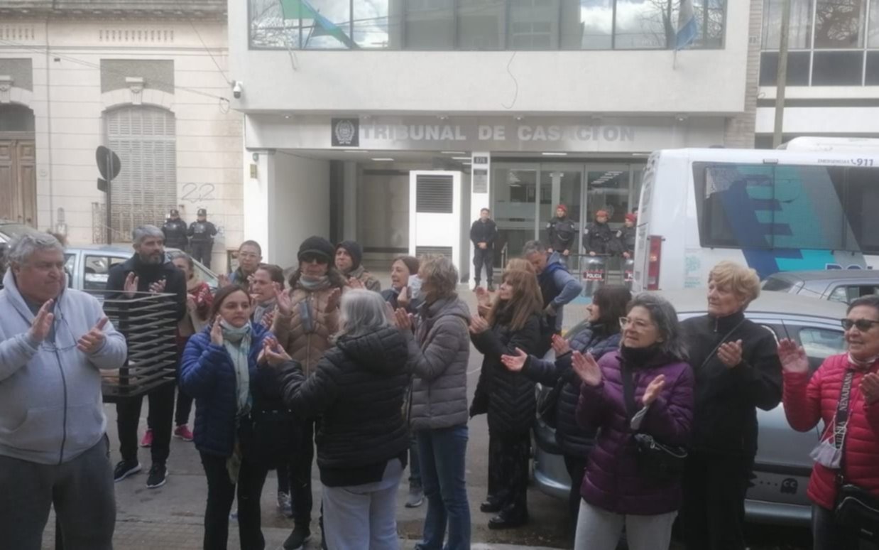 Nueva movilización por Lucas Puig: ahora frente al Tribunal Casación