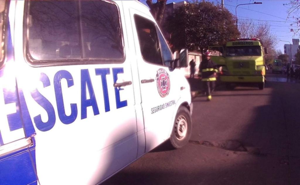 La Loma: se le incendió la casa e intentó apagar el fuego con baldazos de agua