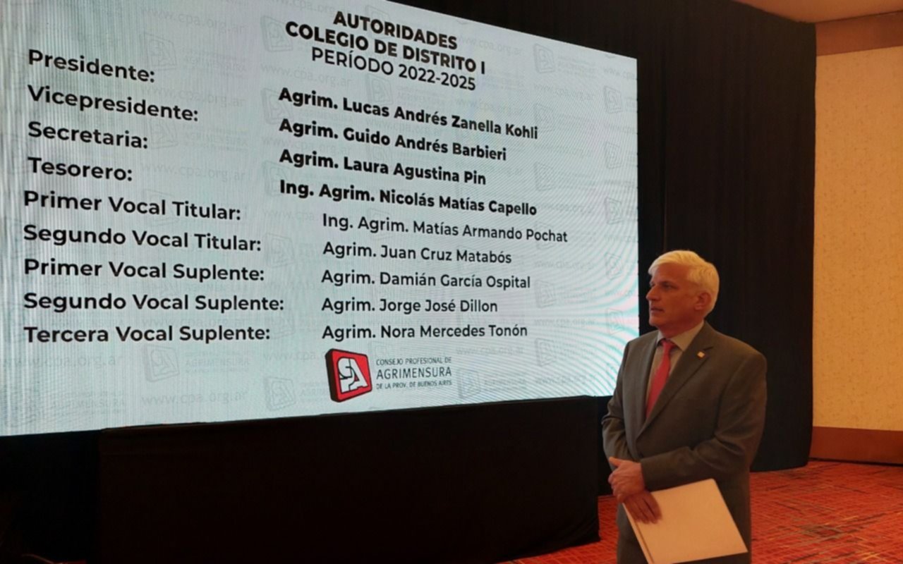 Conmemoran 37 años del Consejo de Agrimensura