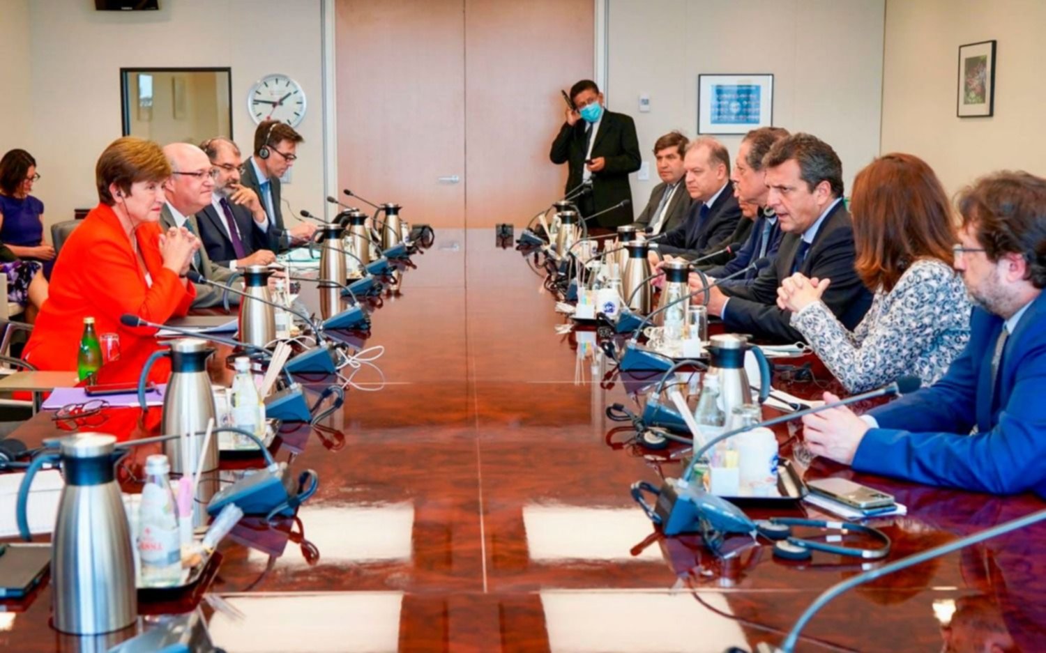 Con un tono agridulce: Massa logró avances con el FMI, pero el acuerdo estará "en los próximos días"